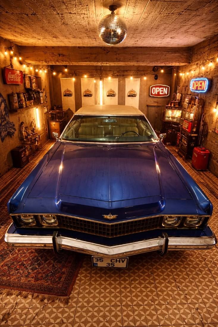 1973 Chevrolet, retro garaj